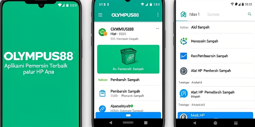 Tampilan antarmuka OLYMPUS88 yang sederhana dan mudah digunakan.